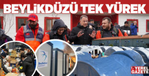 BEYLİKDÜZÜ DEPREM BÖLGESİ İÇİN TEK YÜREK OLDU..