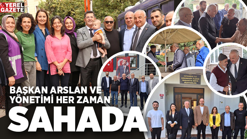 CHP ÇEKMEKÖY’DE 21 MAHALLEYİ KARIŞ KARIŞ TARIYOR..