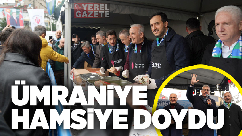 Ümraniye’de bu yıl 10’uncusu düzenlenen Geleneksel Hamsi ve Kültür Festivali,